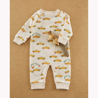 Emile Et Ida Taxi All Over Jumpsuit