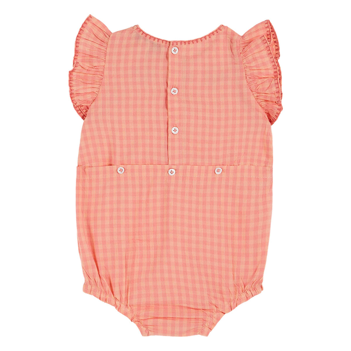 Emile Et Ida Embroidered Romper for babies
