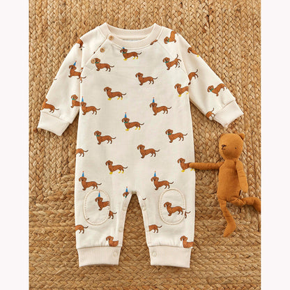 Emile Et Ida Dachshund All Over Jumpsuit