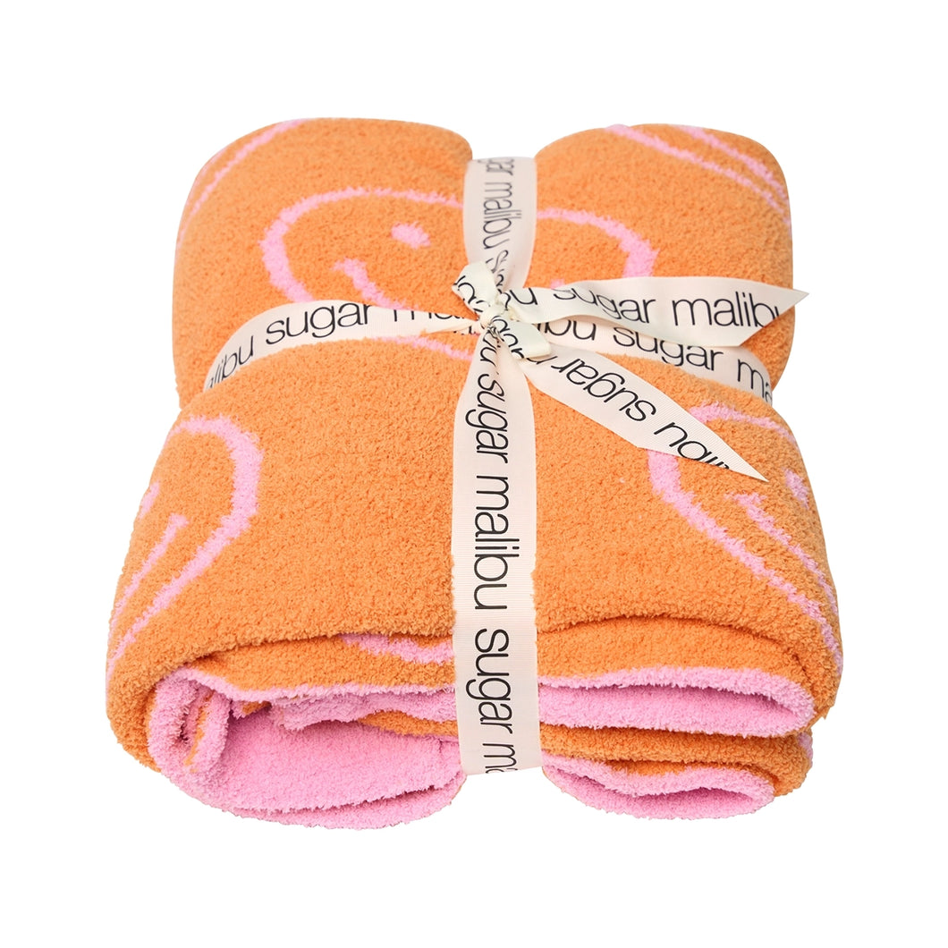 Malibu Sugar Plush Throw Blanket