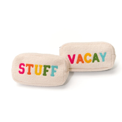 Malibu Sugar Sherpa Cosmetic Bag