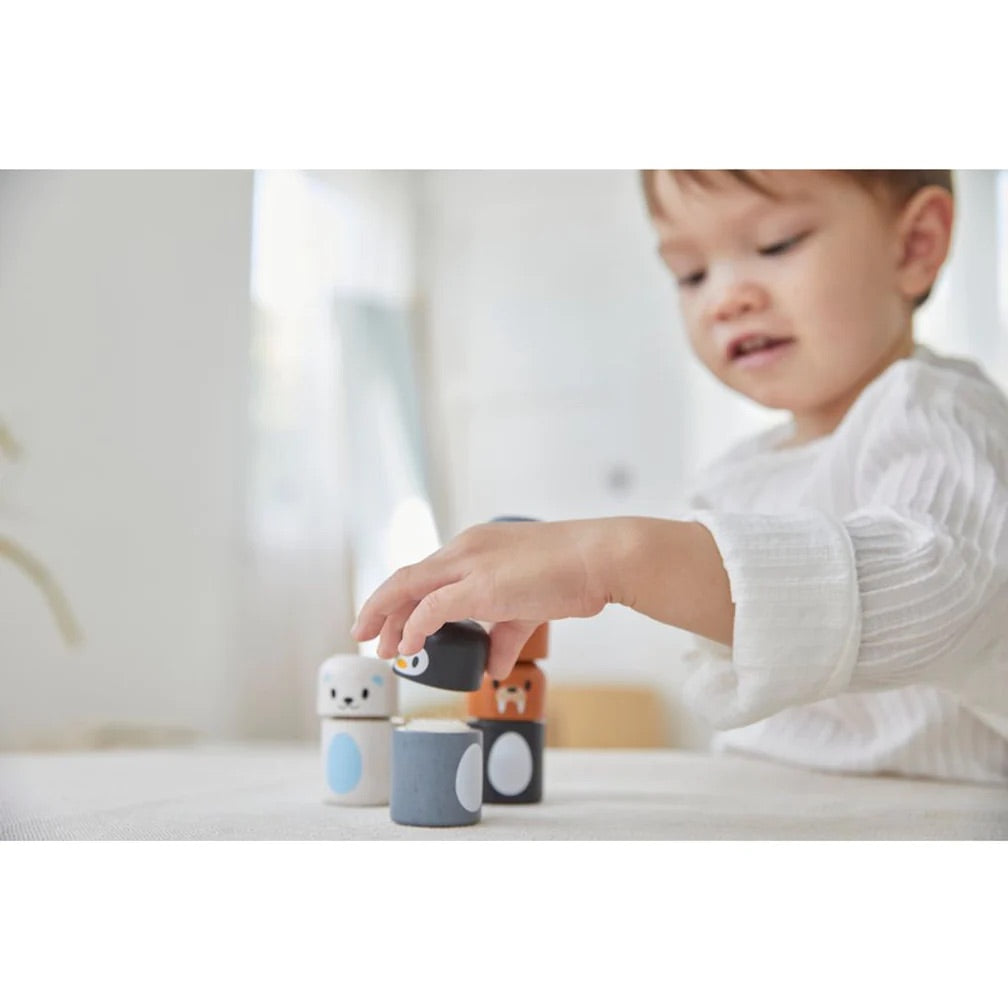 Plan Toys Animal Arctic Matching made from wood
