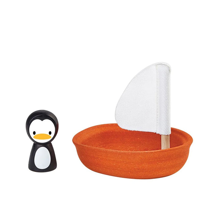 Plan Toys Sailing Boat With Penguin