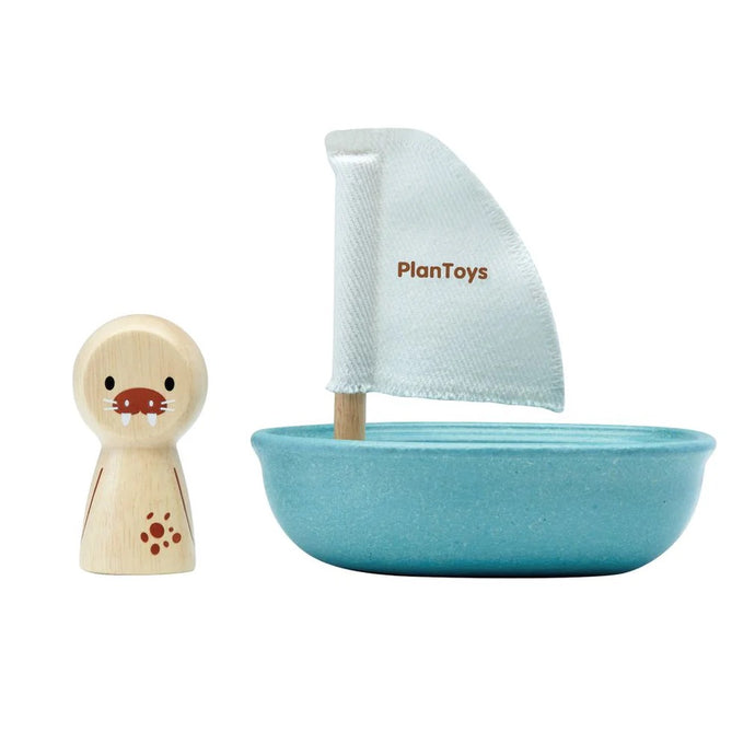 Plan Toys Sailing Boat With Walrus