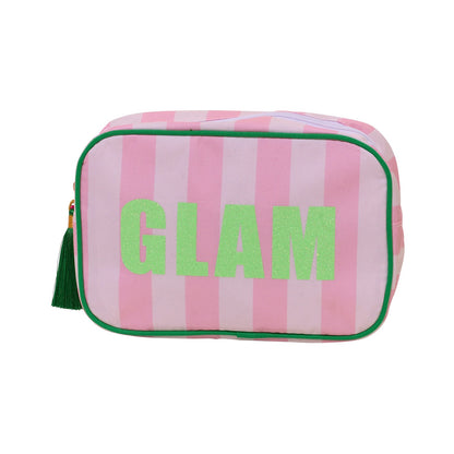 Malibu Sugar Cabana Striped Pouch