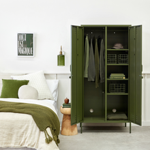 Load image into Gallery viewer, Mustard Made The Twinny Locker in Olive/Green