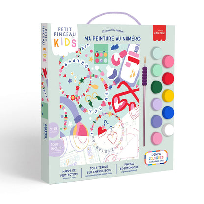 La Petite Épicerie Paint By Numbers Kit