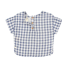 Load image into Gallery viewer, Búho Gingham Shirt with short sleeves