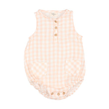 Load image into Gallery viewer, Búho Gingham Romper