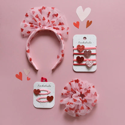 Rockahula Kids Sweet Hearts Tulle Scrunchie