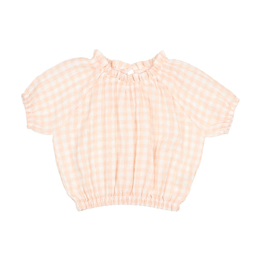 Búho Gingham Top