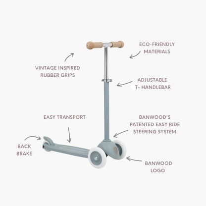 Banwood Ecoride Scooter  - Teal