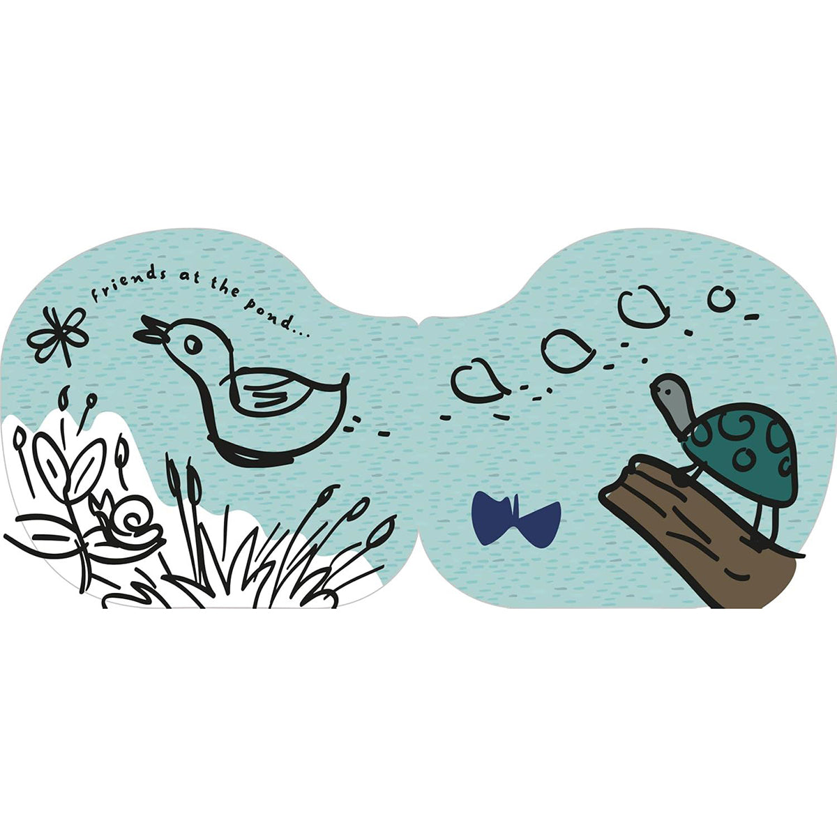 Wee Gallery Bath Book - Duck & Friends