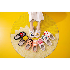 Shop Lev Hearts Slippers for adults