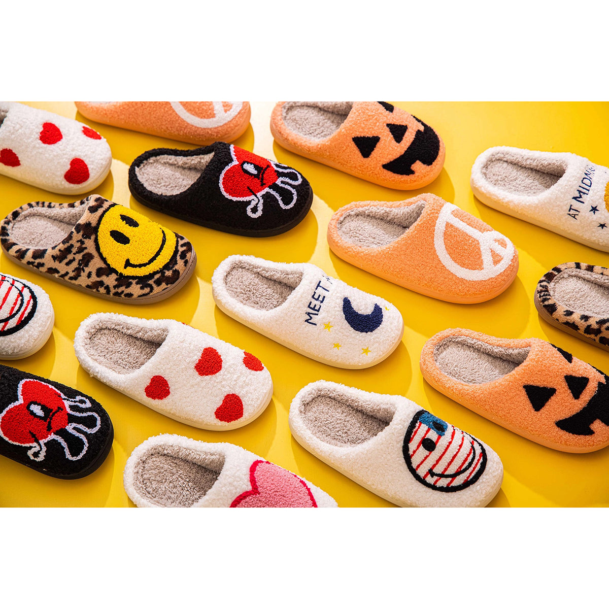 Shop Lev Big Heart Slippers aw24