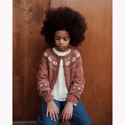 Emile Et Ida Daisy Cardigan