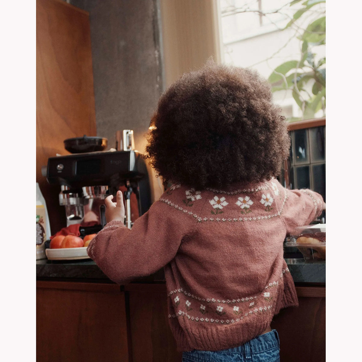 Emile Et Ida Daisy Cardigan