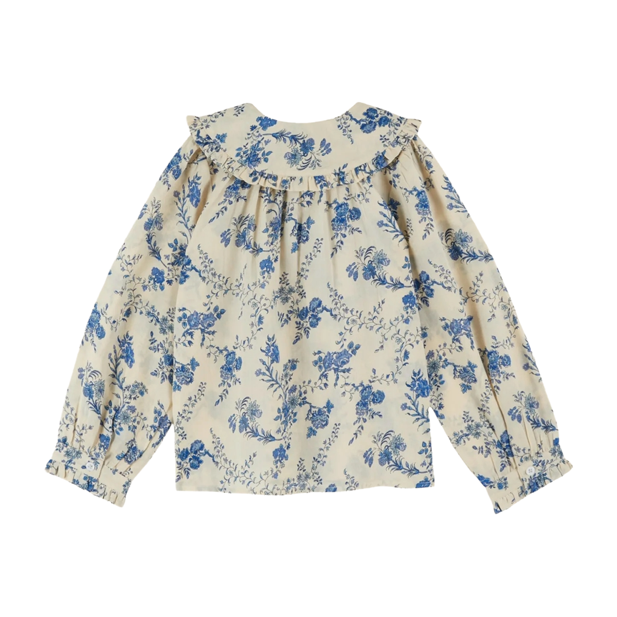 Emile Et Ida Bow Collar Orchid Blouse