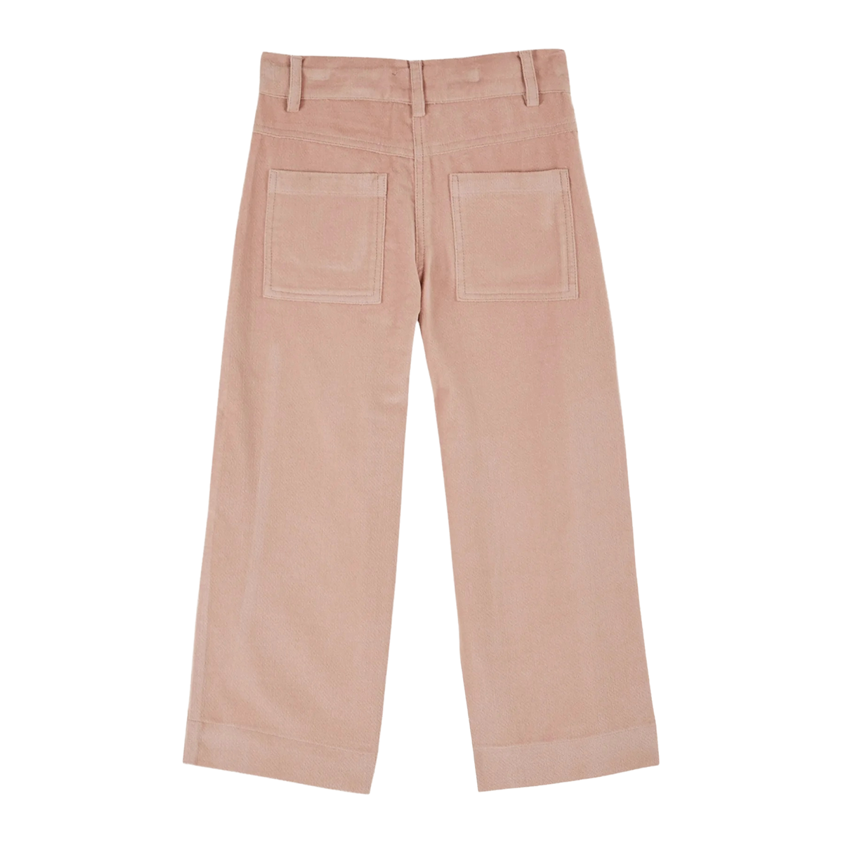 Emile Et Ida Embroidered Velvet Trousers