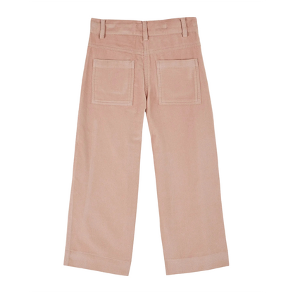 Emile Et Ida Embroidered Velvet Trousers