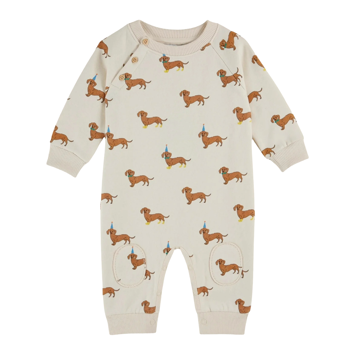 Emile Et Ida Dachshund All Over Jumpsuit