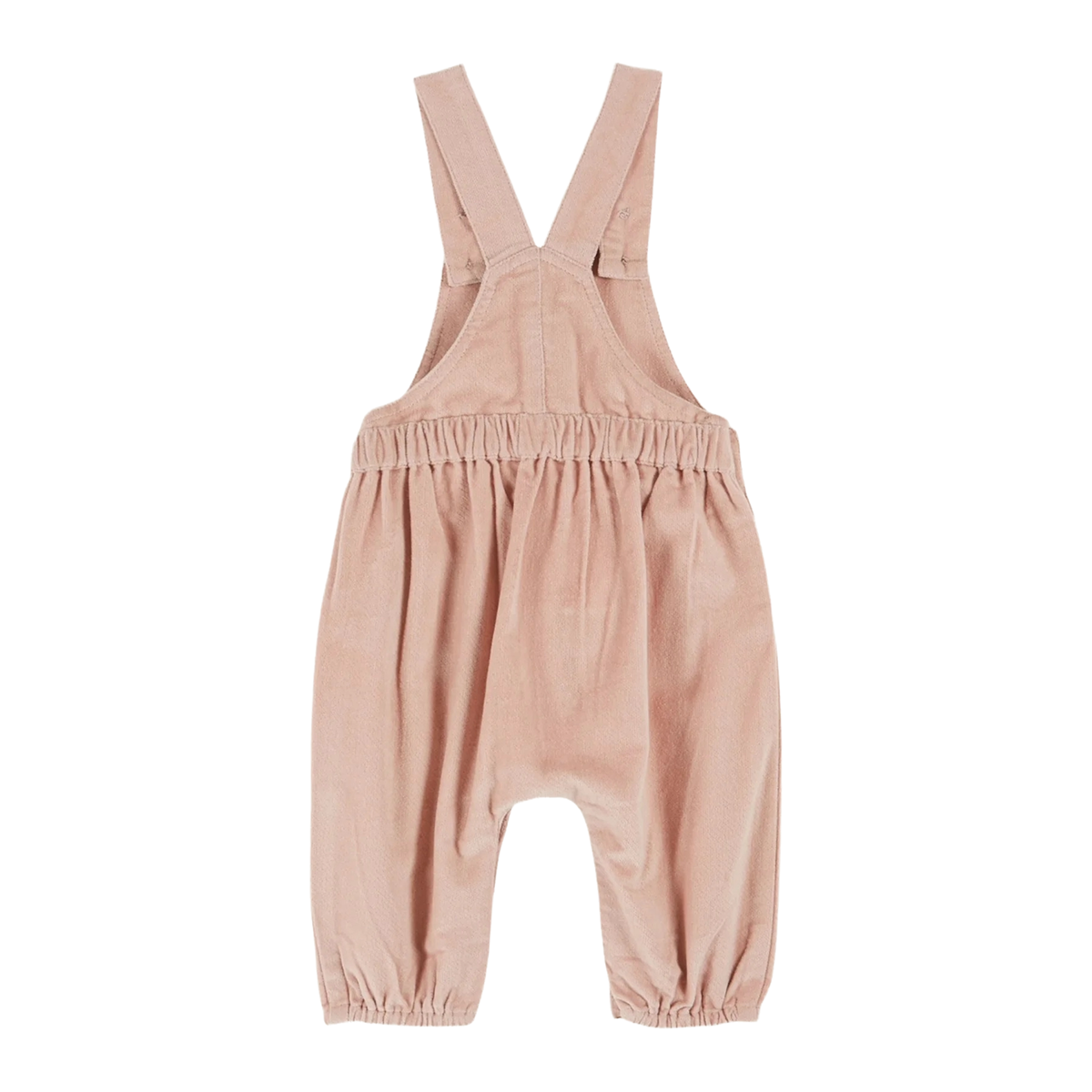 Emile Et Ida Corduroy Overall Flower Pockets