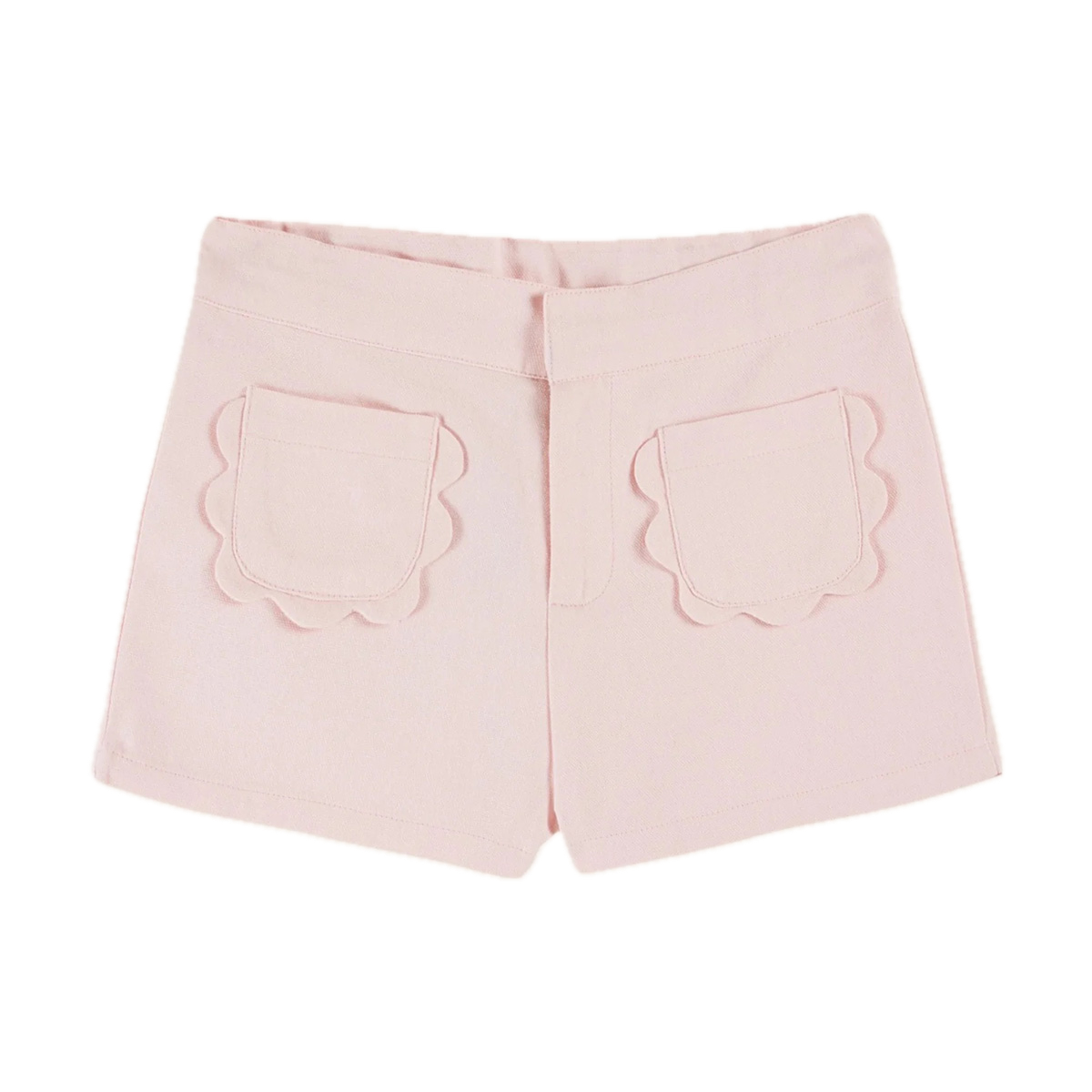 Emile Et Ida Flowers Pockets Canvas Shorts