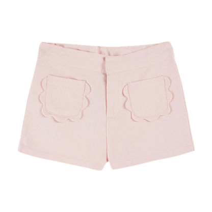 Emile Et Ida Flowers Pockets Canvas Shorts