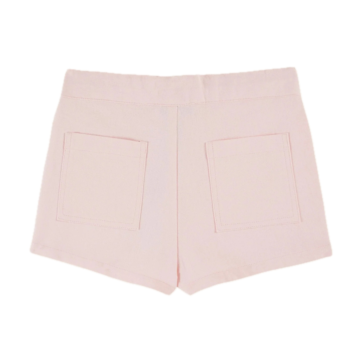 Emile Et Ida Flowers Pockets Canvas Shorts