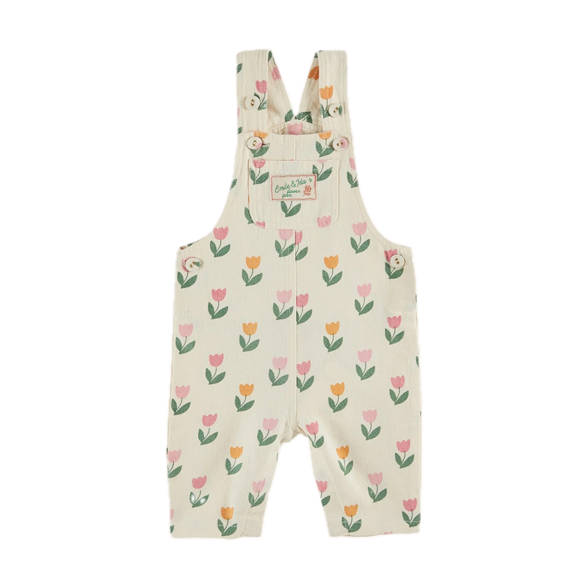 Emile Et Ida Tulip Baby Overall