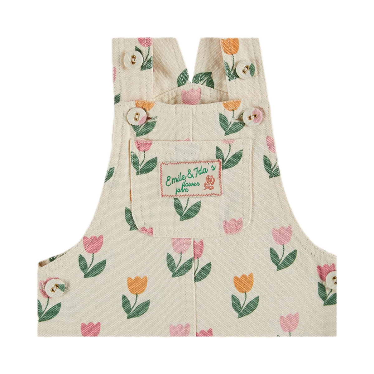 Emile Et Ida Tulip Baby Overall