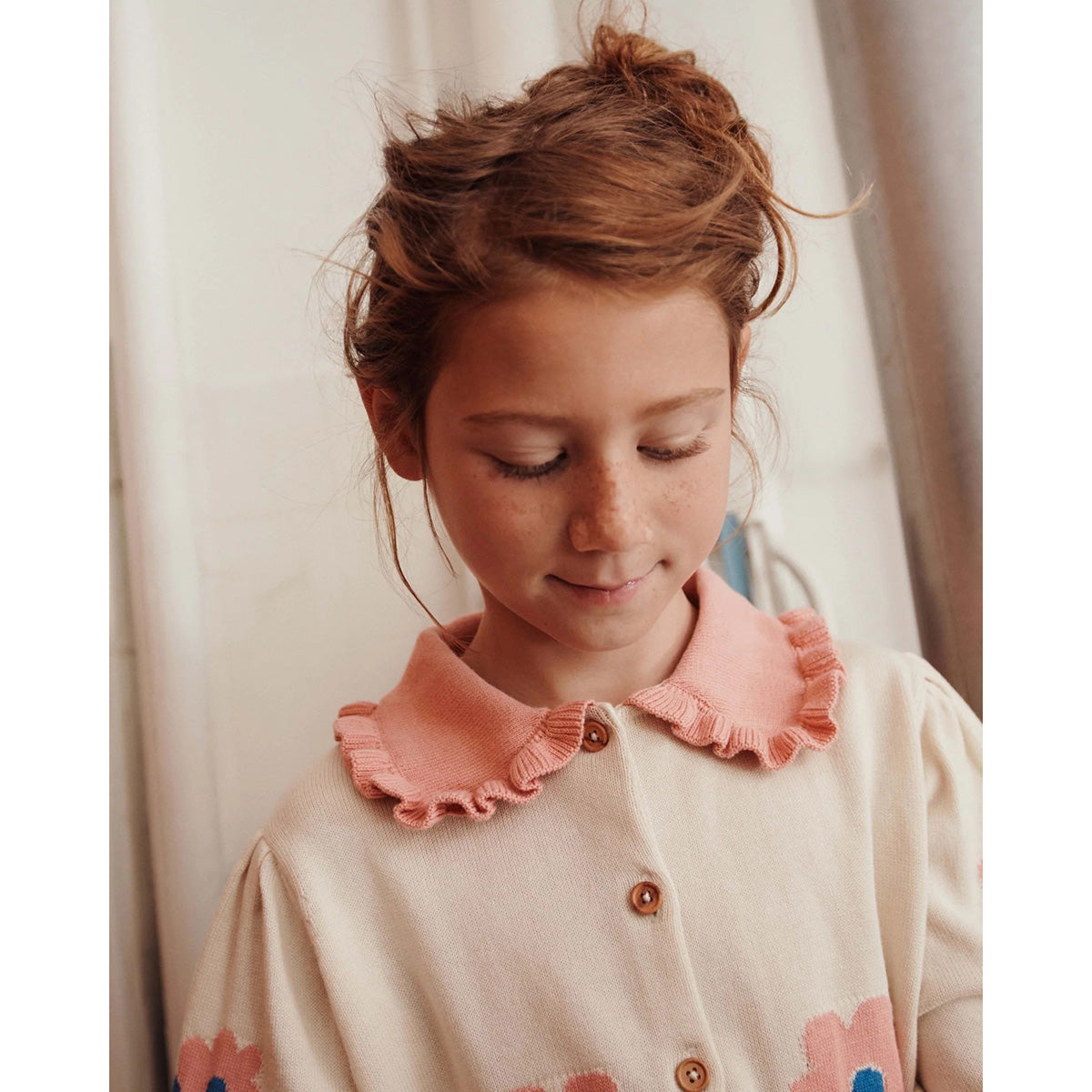 Emile Et Ida Flowers Cardigan