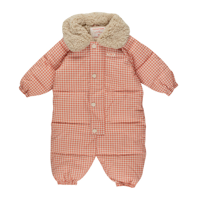 Tiny Cottons Vichy Padded Overall