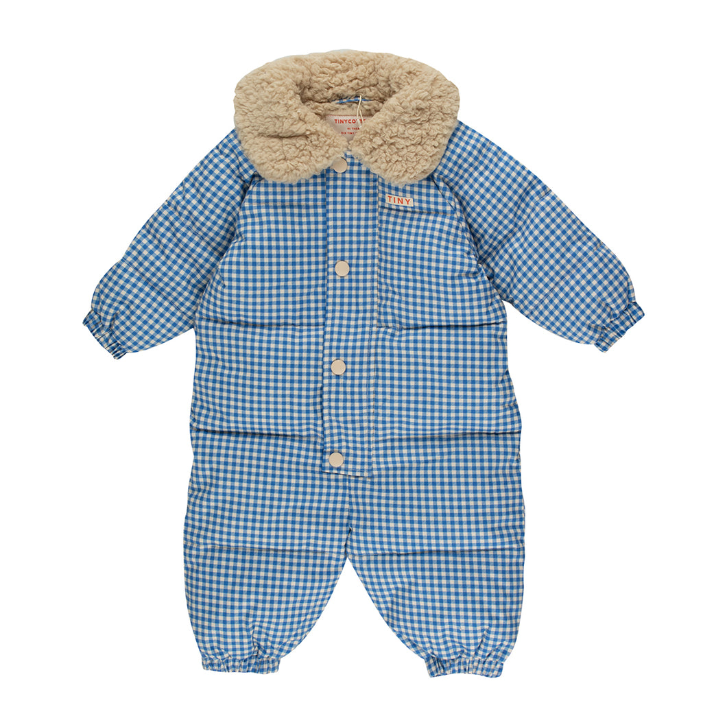 Tiny Cottons Vichy Padded Overall