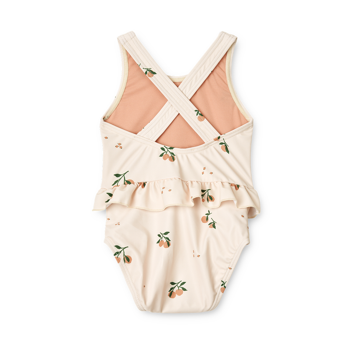 Liewood Amina Baby Printed Swimsuit with ruffles