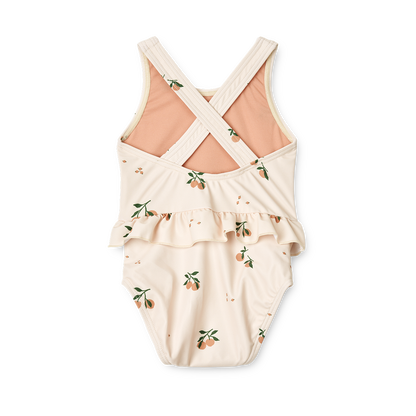 Liewood Amina Baby Printed Swimsuit with ruffles