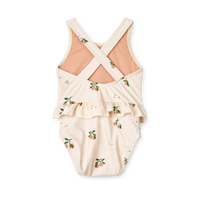Load image into Gallery viewer, Liewood Amina Baby Printed Swimsuit with ruffles