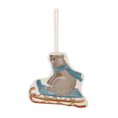 Avery Row Christmas Tree Decorations - Bear Cub