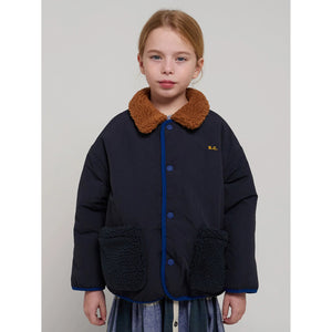 Bobo Choses B.C Reversible Jacket with teddy/faux fur lining for toddlers, kids/children