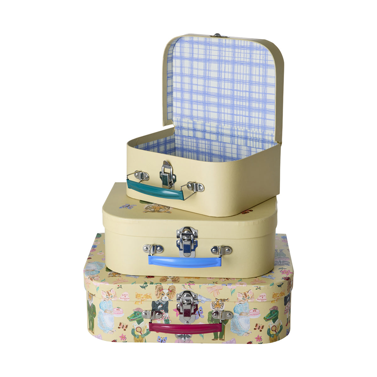 Rice Cardboard Suitcase: Nathalie Lete - Large