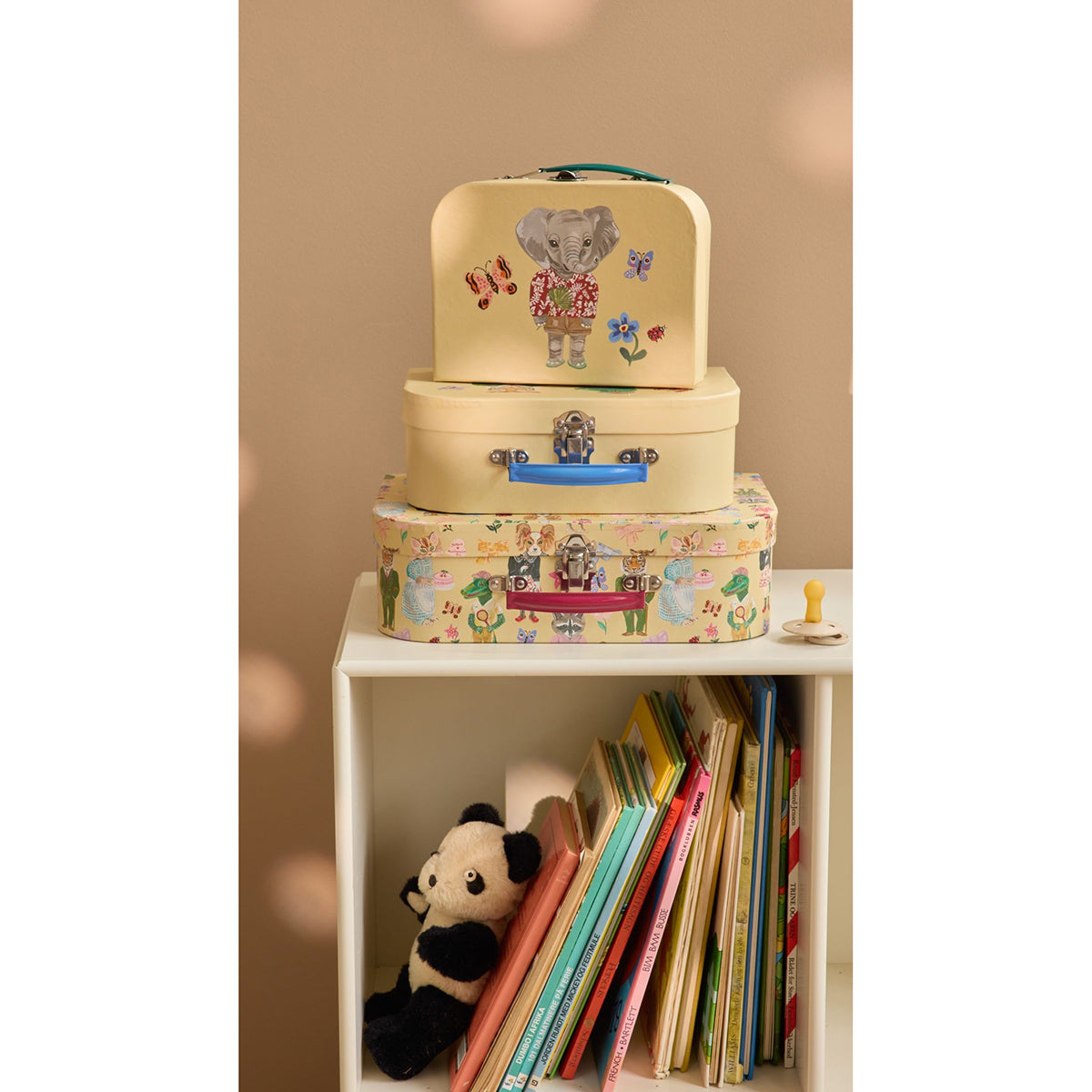 Rice Cardboard Suitcase: Nathalie Lete - Large