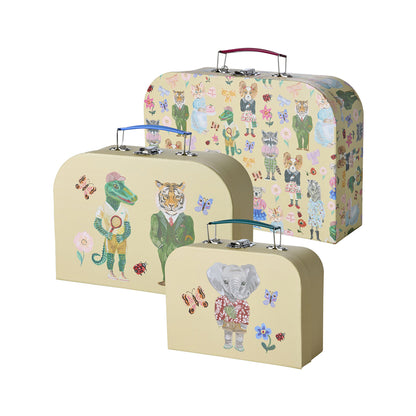 Rice Cardboard Suitcase: Nathalie Lete - Large