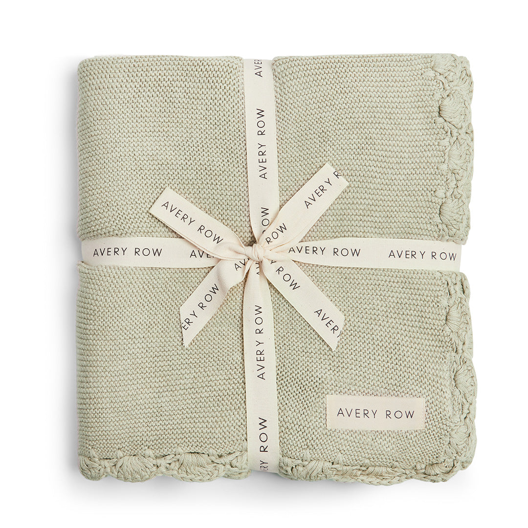 Avery Row Knit Blanket