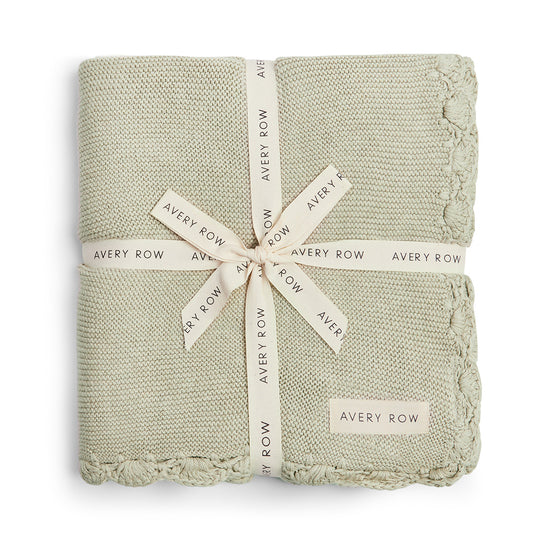 Avery Row Knit Blanket