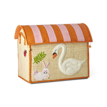 Load image into Gallery viewer, Rice Raffia Toy Storage Basket: Wildlife - Small