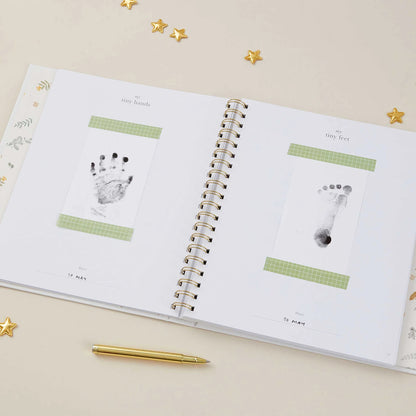 Blush and Gold My Baby Book - Baby Memory Book