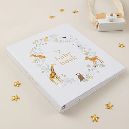 Blush and Gold My Baby Book - Baby Memory Book