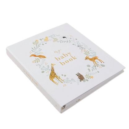 Blush and Gold My Baby Book - Baby Memory Book