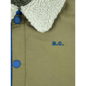 Bobo Choses B.C Reversible Jacket with front button closure for babies and toddlers