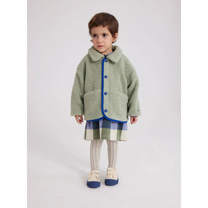 Bobo Choses B.C Reversible Jacket with teddy/faux fur fabric for babies and toddlers